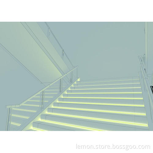 New aluminum LED profile for LED strip light with PC cover/diffuser